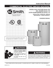 A.o. smith DEL-20 Manuals | ManualsLib