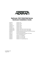 ADTRAN NetVanta 1531 Series Hardware Installation Manual