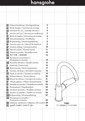 Hans Grohe Logis 71131000 Instructions For Use/Assembly Instructions