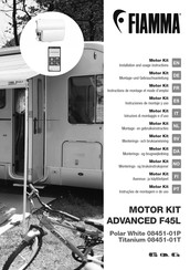 Fiamma Titanium 08451-01T Installation And Usage Instructions