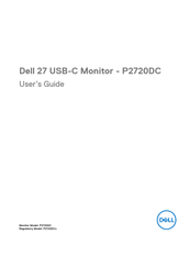 Dell P2720DC User Manual