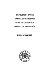 Bertazzoni P784IC1G5NE Instructions Of Use