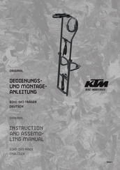 KTM BIKE-SKI-RACK Instruction And Assembly Manual
