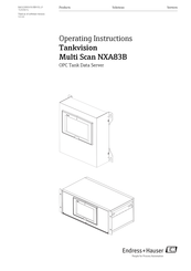 Endress+Hauser Tankvision Multi Scan NXA83 Operating Instructions Manual