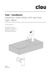 Clou Vale CL/03.02161.01.R Installation Instructions Manual