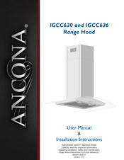 Ancona IGCC636 User's Manual & Installation Instructions