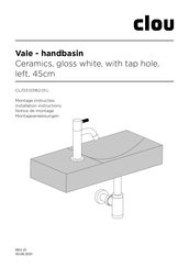 Clou Vale CL/03.03162.01.L Installation Instructions Manual