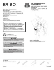 Brizo Virage 65330LF-PC Manual