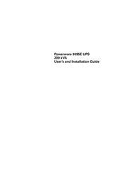 Eaton Powerware 9395E User And Installation Manual