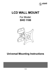 Stell SHO 1100 Universal Mounting Instructions