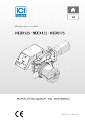 ICI Caldaie NEOX155 Manual Of Installation - Use - Maintenance