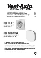 Vent-axia SUPRA 125 B Manuals | ManualsLib