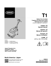 Tennant T1 Operator's Manual