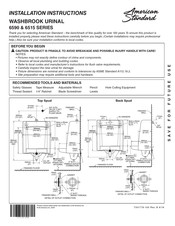 American Standard 6515 Series Installation Instructions Manual