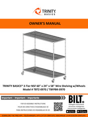 Trinity Basics TBFPBK-0970 Owner's Manual