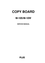 Plus M-10W Service Manual