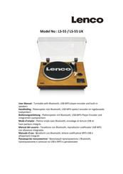 Lenco LS-55 User Manual