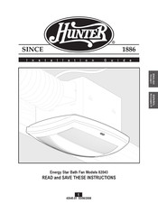 Hunter 82043 Instructions Manual