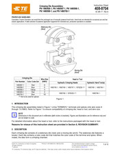 TE Connectivity 1490700-1 Instruction Sheet