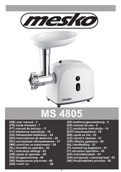 Mesko MS 4805 User Manual