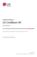 Lg CineBeam 4K Owner's Manual