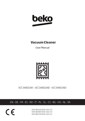 Beko VCC34801AR User Manual