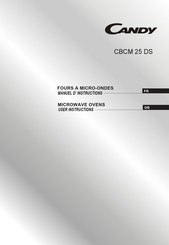 Candy CBCM 25 DS User Instructions