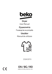 Beko DS8439TX User Manual