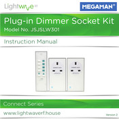 LightwaveRF Megaman JSJSLW301 Instruction Manual