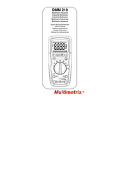 Multimetrix DMM 210 User Manual
