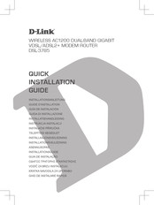 D-Link DSL-3785 Quick Installation Manual