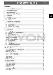 Dyon SMART 55 XT-2 Manual
