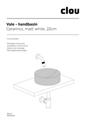 Clou Vale CL/03.02164 Installation Instructions Manual