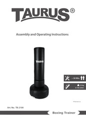 Taurus TB-2100 Assembly And Operating Instructions Manual