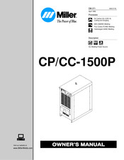 Miller CP/CC-1500P Owner's Manual