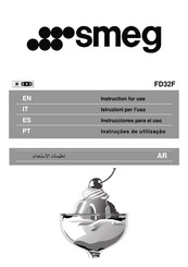 Smeg FD32F Instructions For Use Manual