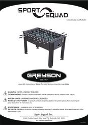 Sport Squad GREYSON Assembly Instructions Manual