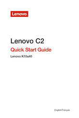 Lenovo K10a40 Quick Start Manual