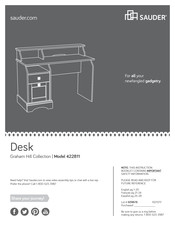 Sauder Graham Hill 422811 Manual