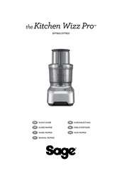 Sage the Kitchen Wizz Pro SFP800 Quick Manual