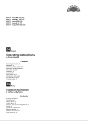 Hotpoint ENXTY 18 X O3 F T Series Operating Instructions Manual