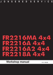 Husqvarna FR 2216 MA 4x4 Workshop Manual