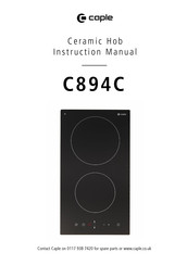 Caple C894C Instruction Manual