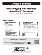 Tripp Lite SmartRack SRW9UDPVRT Owner's Manual