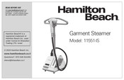 Hamilton Beach 11551-IS Manual