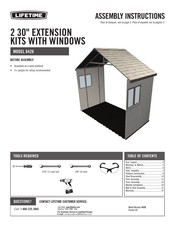 Lifetime 6426 Assembly Instructions Manual