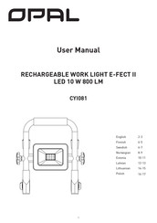 Opal E-FECT II CYI081 User Manual