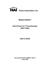 HAI 53A00-1 User Manual