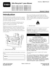 Toro 20086 Operator's Manual