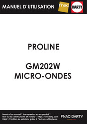 Proline GM202W Manual